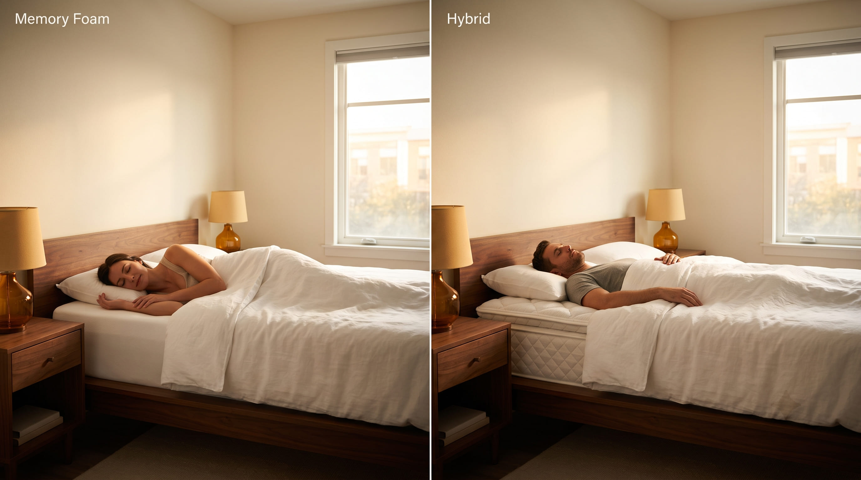 Hybrid vs Memory Foam Mattress: 2026 Hybrid vs Memory Foam Mattress: 2026